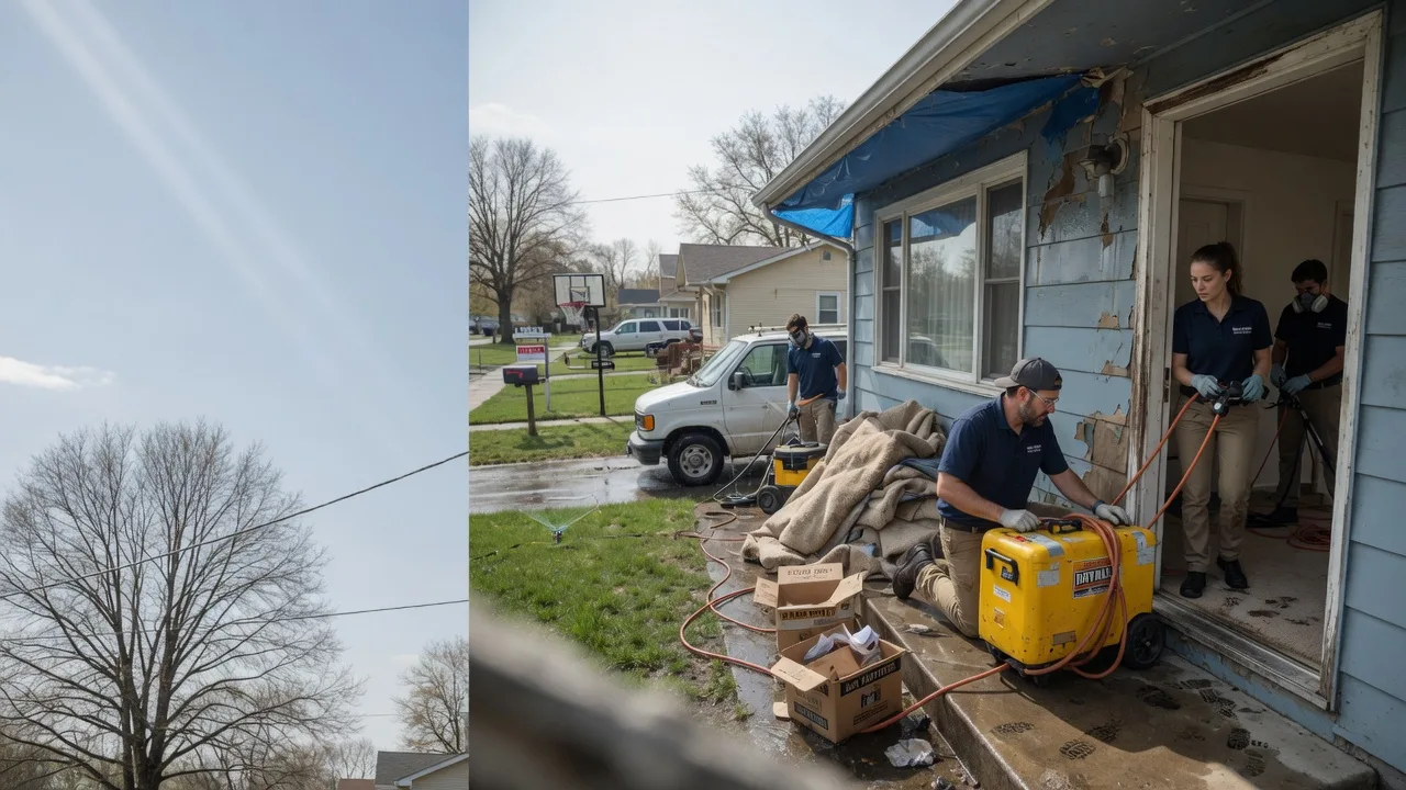 Basement Flood Cleanup in Woodrow, CO near me